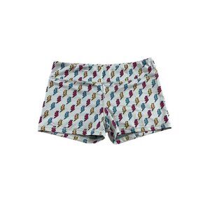 IABMFG Women's Lightening Bolt Crossfit Bootie Shorts - XL